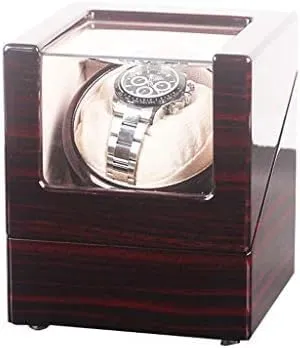 Finish teacup seaboard legacy Watch Rotatin Box, Battgery Powered (A201 5) Mechanical Watch Shaker Automatic Single Watch Winder, Fibre Piano 