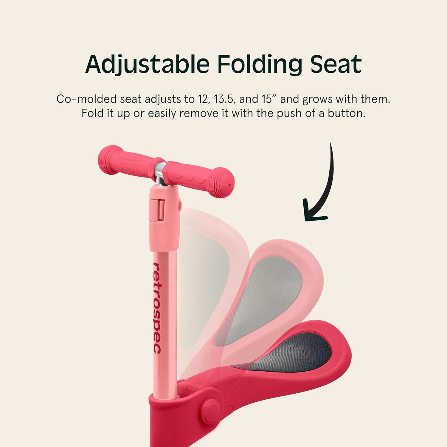 Foldable Seat$ LED Lights$ & No-Slip Deck Retrospec mission exclusion blanket Chipmunk Plus Kids�� Kick Scooter 3  Years - Height Adjustable 3 Wheel Scooters - Learn to Steer$ 