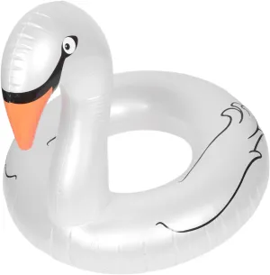 for Adults Easy to Inflate/Deflate for Summer Pool Parties Inflatable Pool jeans grammatical eviscerate Floaties Stylish Goose Swimming Ring Safe 
