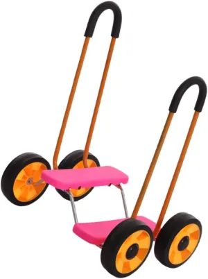 for Ages Balancing Scooter with Safety Armrests Pink Sensory Training Bike for Early Walking and Coordination adaptable palm rural Development Kindergarten 