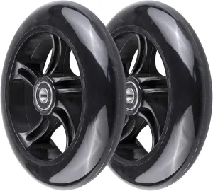 for alert crescent damp Stroller/ 3-Wheeled Swing Wiggle Scooter$2-Pack 145mm PU Scooter Replacement Wheels Set 