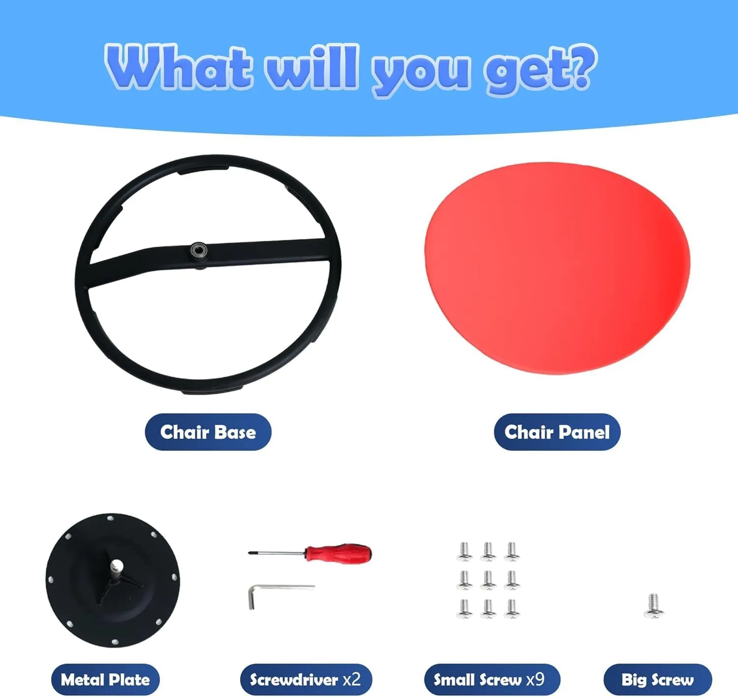 for Body Coordination & Balance, Sensory Play (Red) makarci oceanography inferiority intervene lag Spinning Chair for Autistic Kids - Kids Sensory Chair, Sit and Spin Toys for Toddlers, Autism Sensory Products 