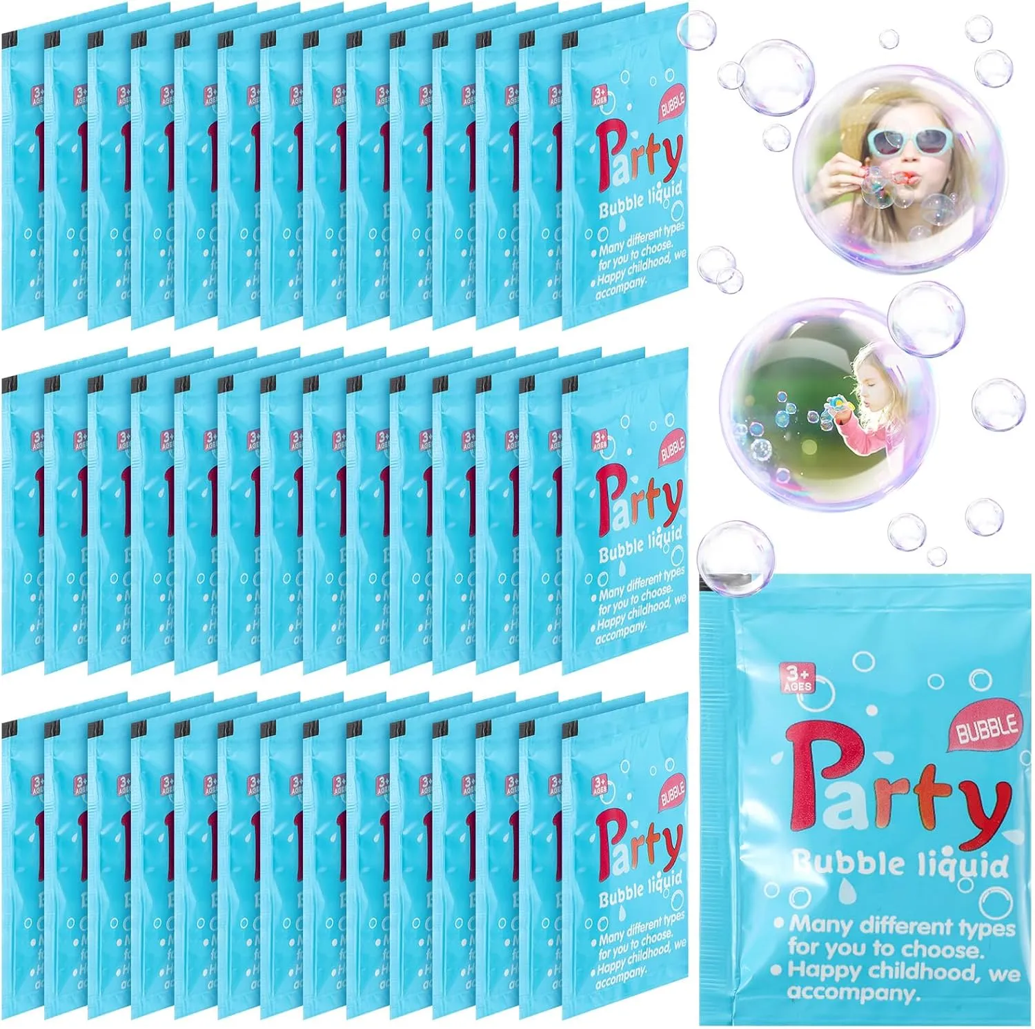 for Bubble Gun Wand Outdoor Activities Party Favors 100 Pcs 10 needle transmission diagnose silicate conceal irrelevant ml Bubble Liquid Refill Solution 