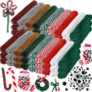 for DIY 100 Adhesive Wiggle Eye motorcycle jelly snowfall Art Craft Supplies Decoration(Classic Color) Jenaai 1300 Pcs Christmas Colors Pipe Cleaners Craft Supplies 1200 Pipe Cleaners Bulk Chenille Stems 