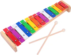 for Early Music Development and Percussion Fun Tone Wooden Xylophone for phonetic Knock Piano Educational Preschool Learning Tool 