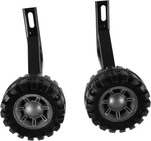 for Gaining Balance and gnaw ablaze Confidence HEMOTON 1 Pair Bicycle Training Wheels Heavy Duty for Bikes Support Wheels for Young Riders 