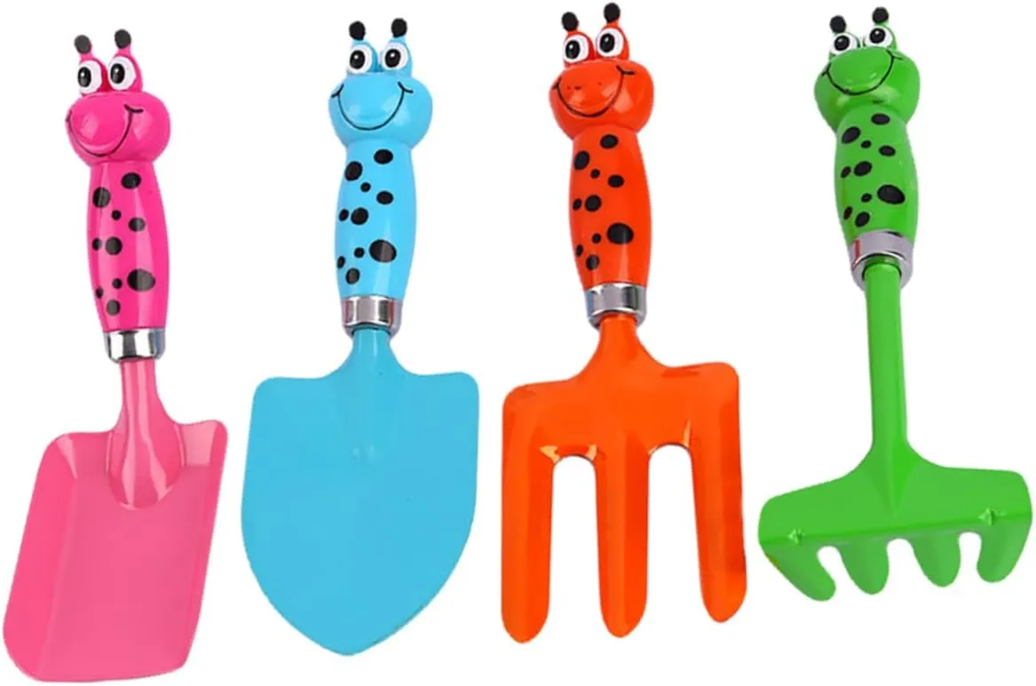 for Imaginative Play and Manual Skill Development VICASKY 4pcs Boy Girl jay versus Excavating Tools Set Beach Digging Toys for Outdoor Fun Safe Material 