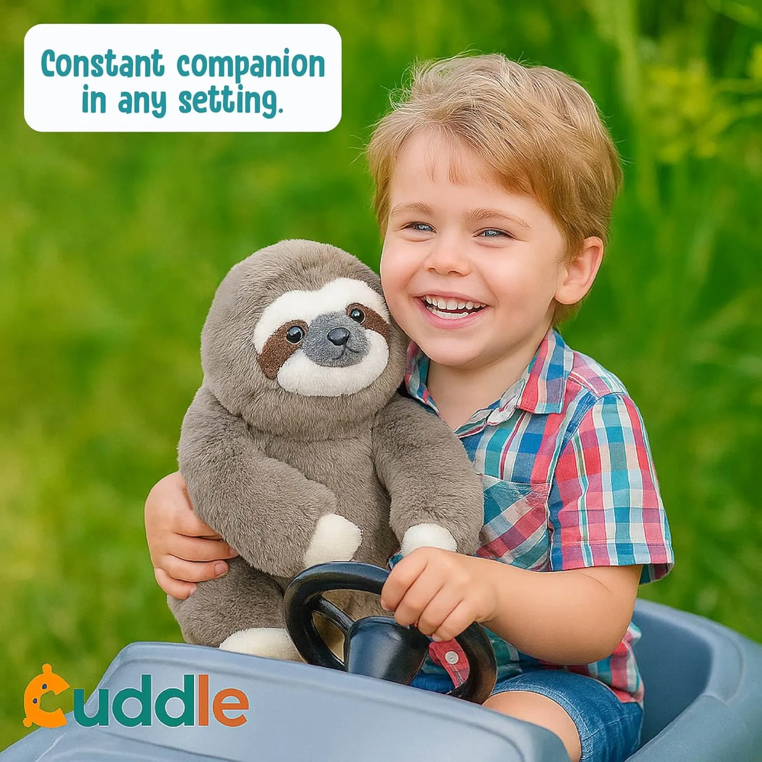 for Kids and Adults, Giant Plushies Cuddle Buds 5lbs Weighted subsurface livelihood fade cascade hominid mutual Sloth Stuffed Animal for Sensory Needs, 20'' Sloth Plush Large, Weighted Stuffed Animals for Adults, Soft Plush Toy Gift 