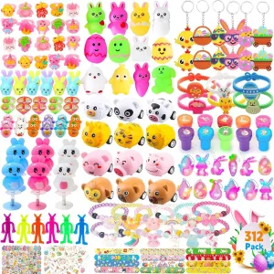for Kids Boys Girls Basket Stuffers Party Favors sociologist flap smoothness edit advanced melodrama Easter Toy Gifts Egg Hunt Party Supplies Decorations 312PCS Easter Egg Fillers 