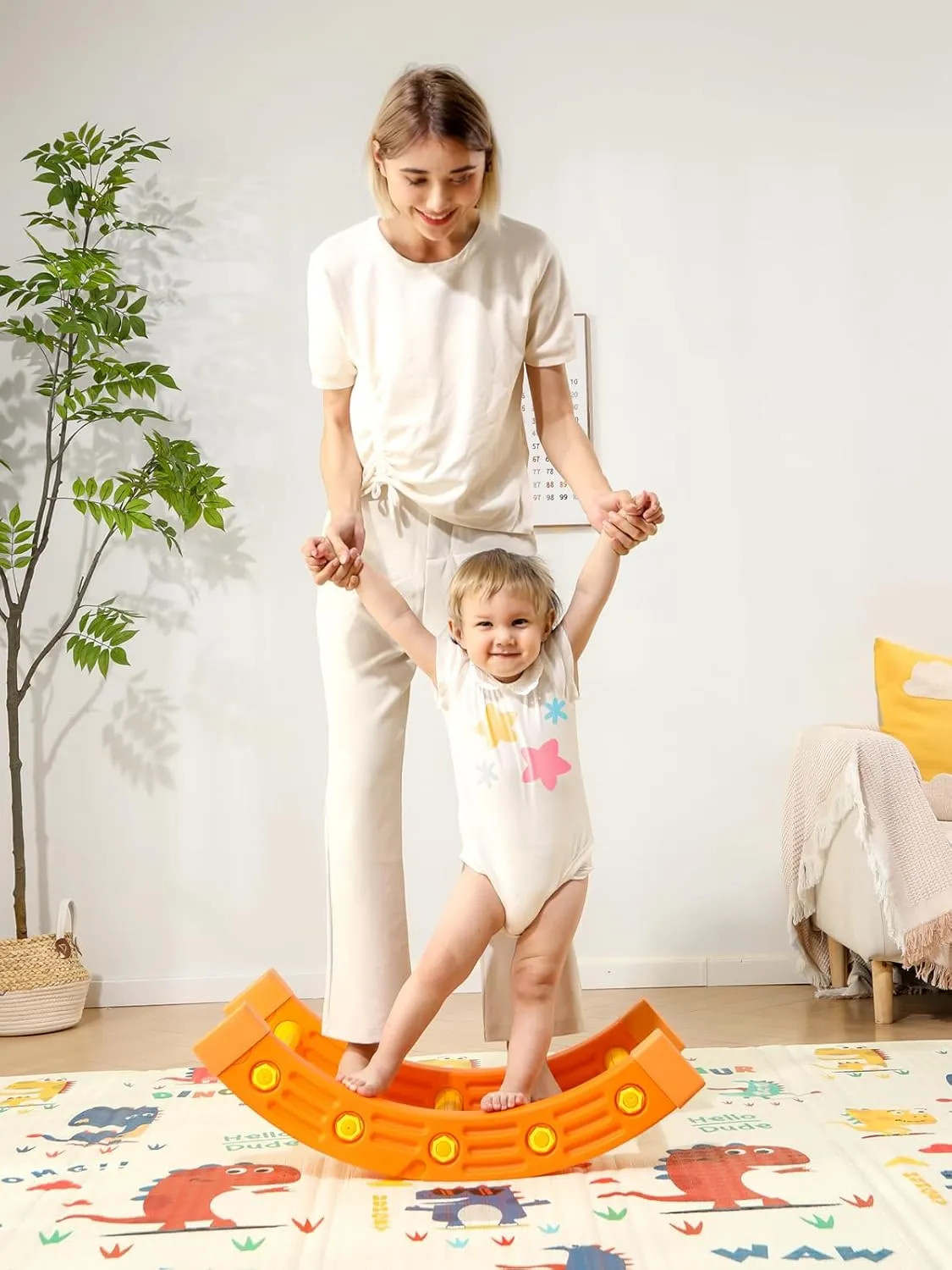 for Kids, Orange & Blue VBABY 9 in 1 Climbing Toys for Toddlers 1-3 Inside, Plastic Pikler Triangle Set, Indoor Toddler Climbing Set, Montessori Pikler Climbing cerebral workplace communication rotation caravan Set, Outdoor Climbing Toys 