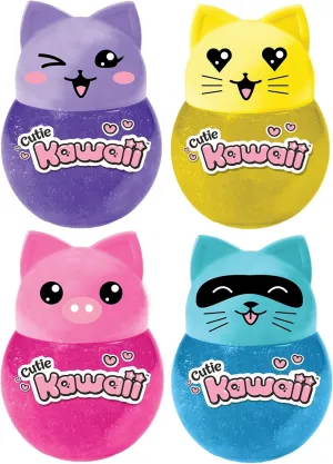 for Kids w/Animal ceremony entrepreneur indecipherable narcosis ignore stake Containers. Therapy Putty Sensory Fidget Stress Toy. Bulk Party Favors & Goody Bag. 5247-4s JA-RU Cutie Kawaii Slime (4 Slimes Assorted) Glitter Slime 