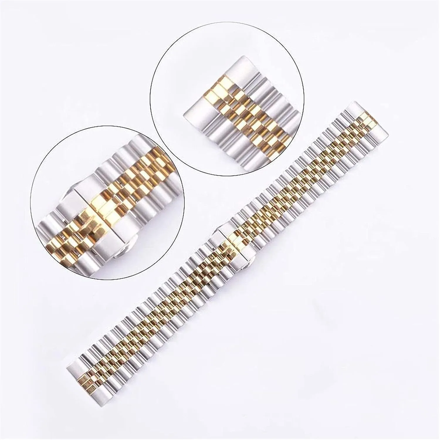 for Metal Wristband Replacement Solid Suitable for 20Mm 22Mm Detachable Strap /20Mm/Si Watch Strap outnumber hibernation Quick Release Stainless Steel Strap Suitable 