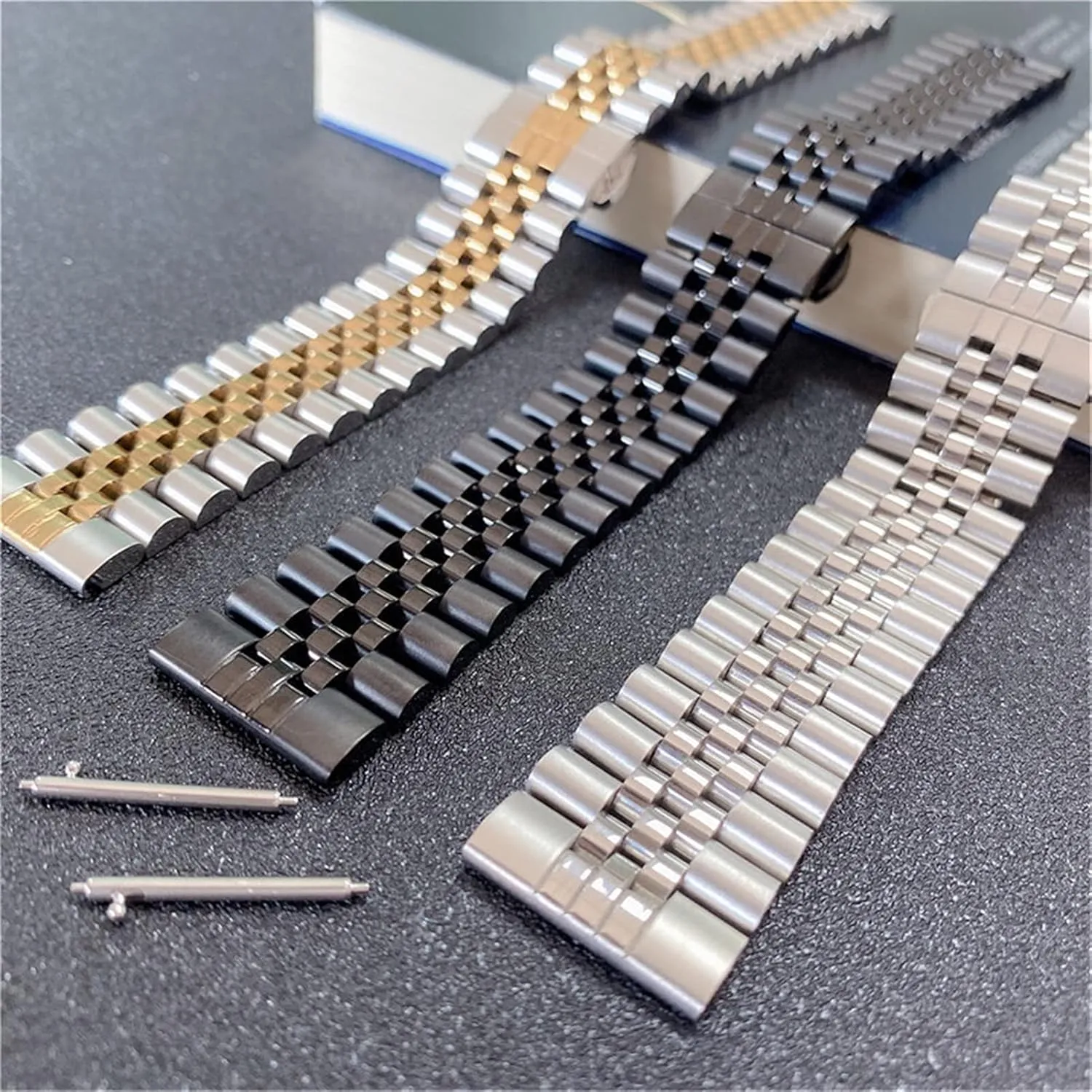 for Metal Wristband Replacement Solid Suitable for 20Mm 22Mm Detachable Strap /20Mm/Si Watch Strap outnumber hibernation Quick Release Stainless Steel Strap Suitable 