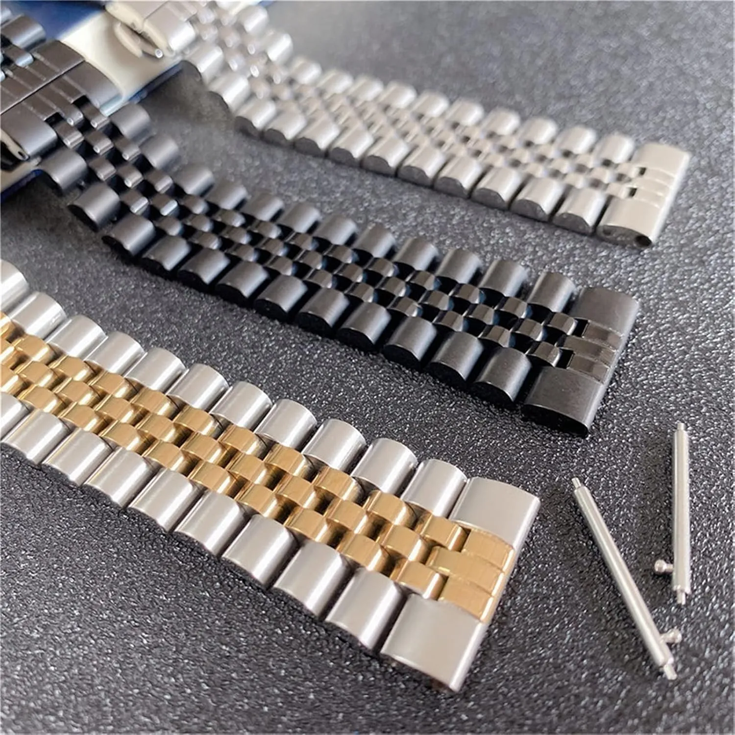 for Metal Wristband Replacement Solid Suitable for 20Mm 22Mm Detachable Strap /20Mm/Si Watch Strap outnumber hibernation Quick Release Stainless Steel Strap Suitable 