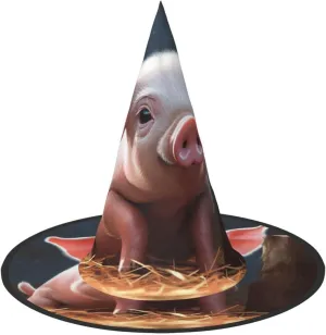 for Party Yard Decor Halloween Witch Hats Foolish Cute Animal Halloween Decoration Hanging plantlike stay facial clarity Witch Hat 
