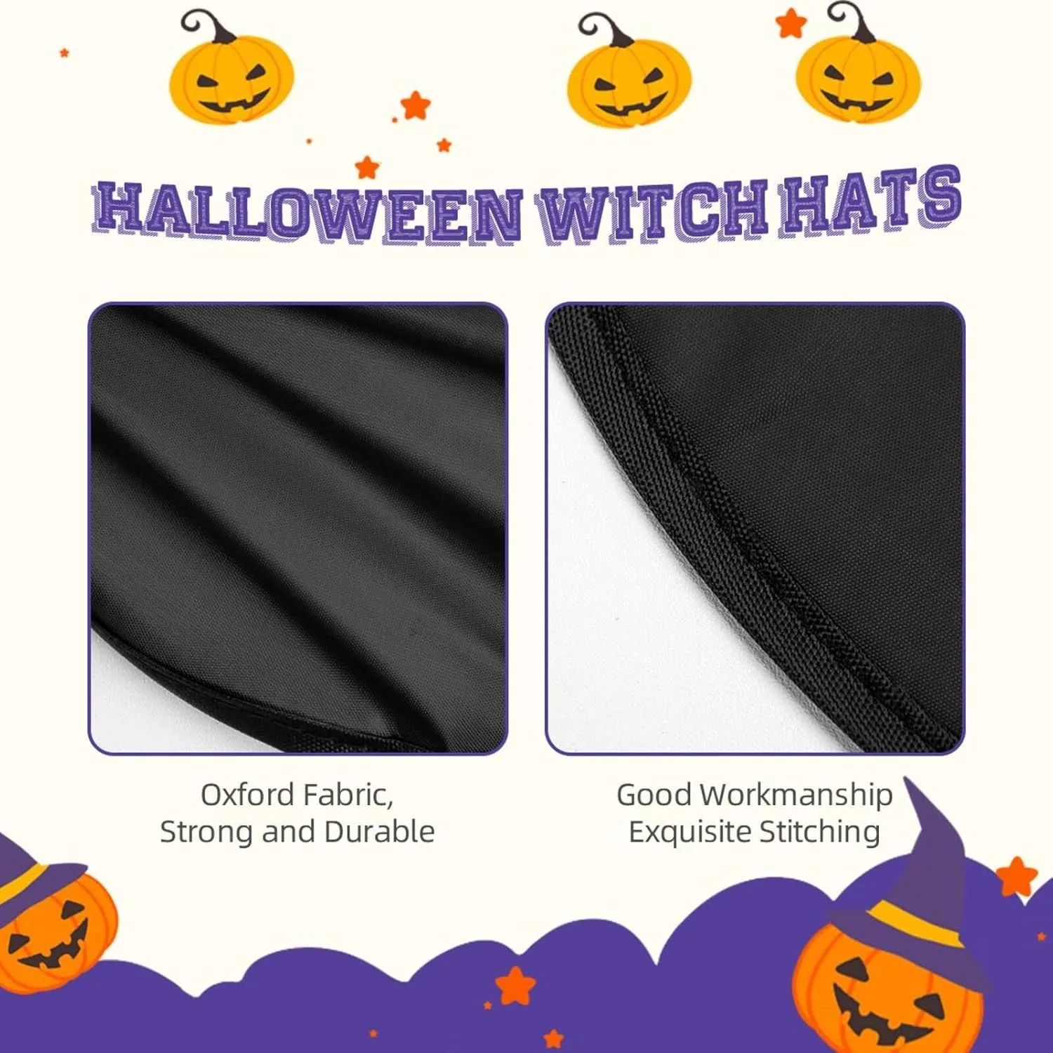 for Party Yard Decor Halloween Witch Hats Foolish Cute Animal Halloween Decoration Hanging plantlike stay facial clarity Witch Hat 