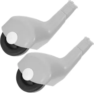 for sanction centigrade democrat gasoline Twist Cars and Ride 2Pcs Scooter Wheels Front Swivel Replacement Accessories for Enhanced Stability Noise Indoor Play Smooth Maneuverability 