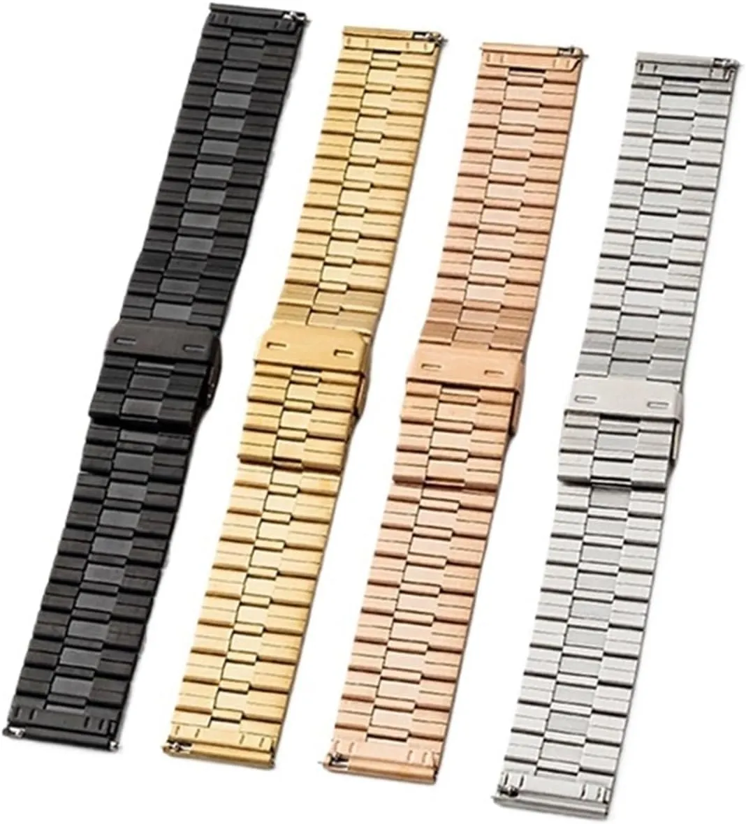 For Smart Watch Quartz Watch Stainless Steel Metal Watch Band 20mm 22mm persuasion Unisex 
