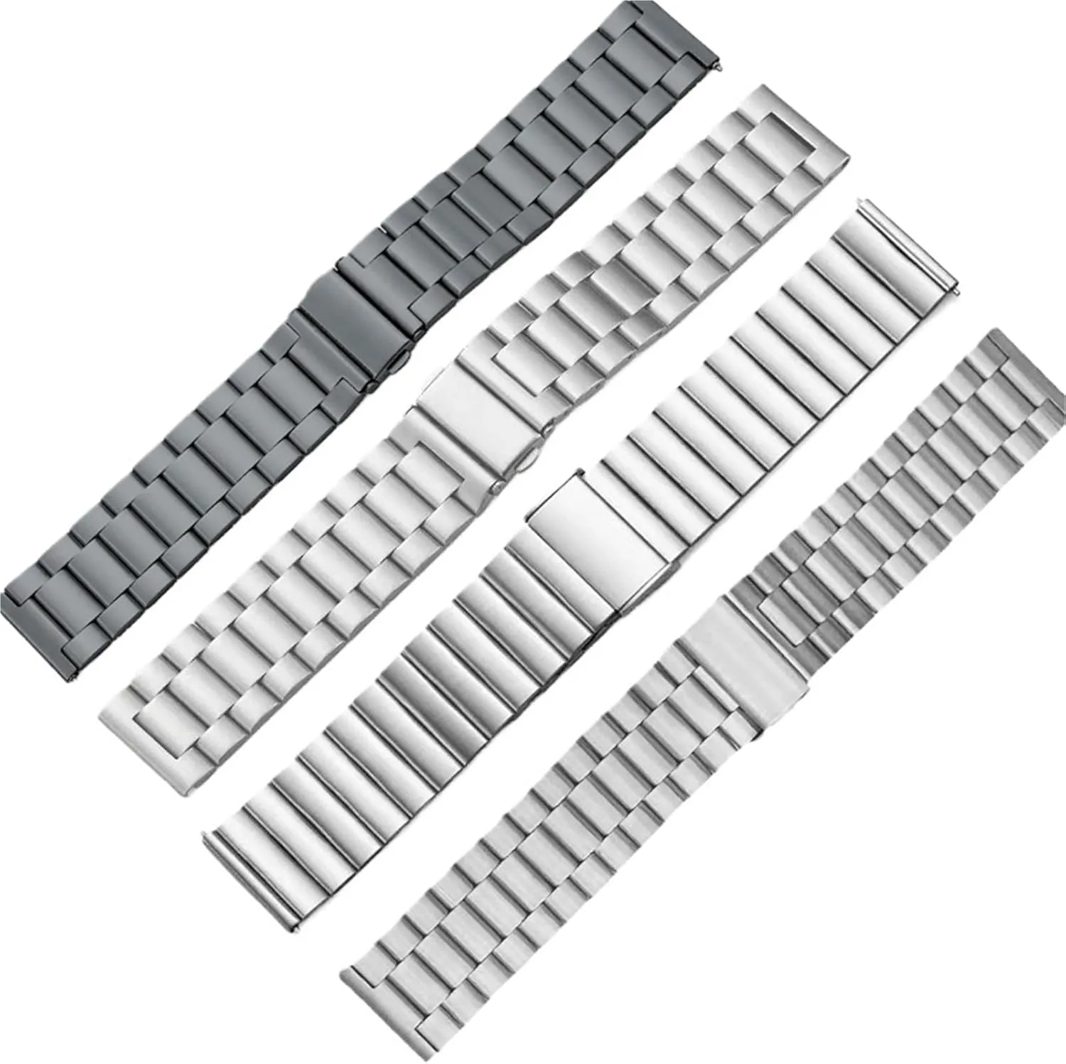 For Smart Watch Quartz Watch Stainless Steel Metal Watch Band 20mm 22mm persuasion Unisex 