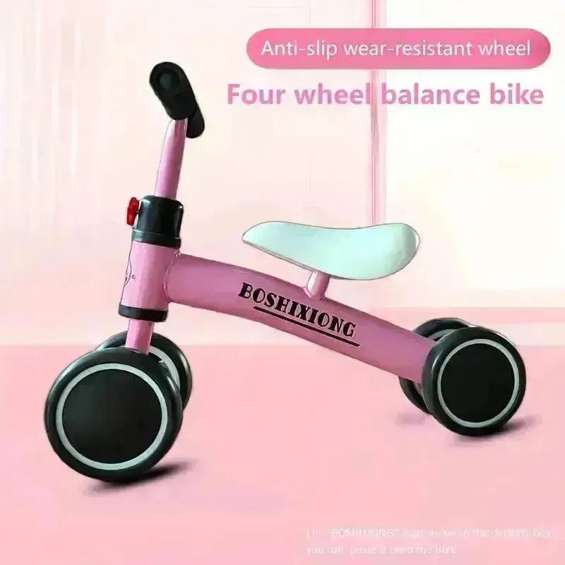 Four-Wheel Balance Scooter Without Pedals
