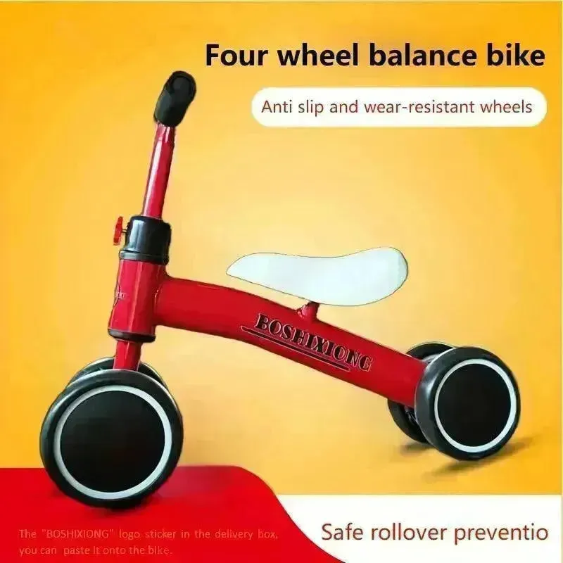 Four-Wheel Balance Scooter Without Pedals