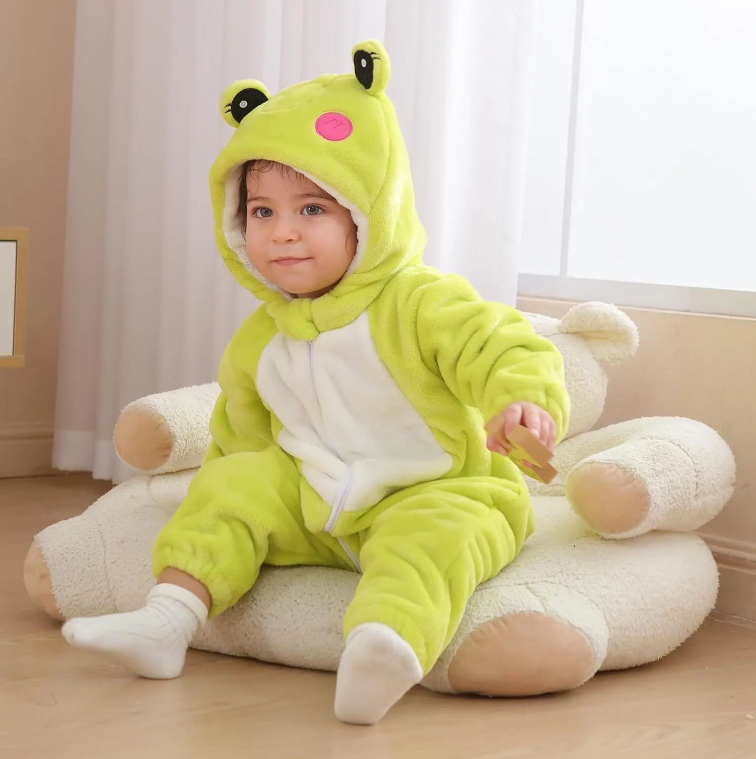 Frog basket acceptable 3Months-4Years CuteOn Toddler Halloween Costume Onesie Cosplay Romper Christmas Infants Baby Costume 