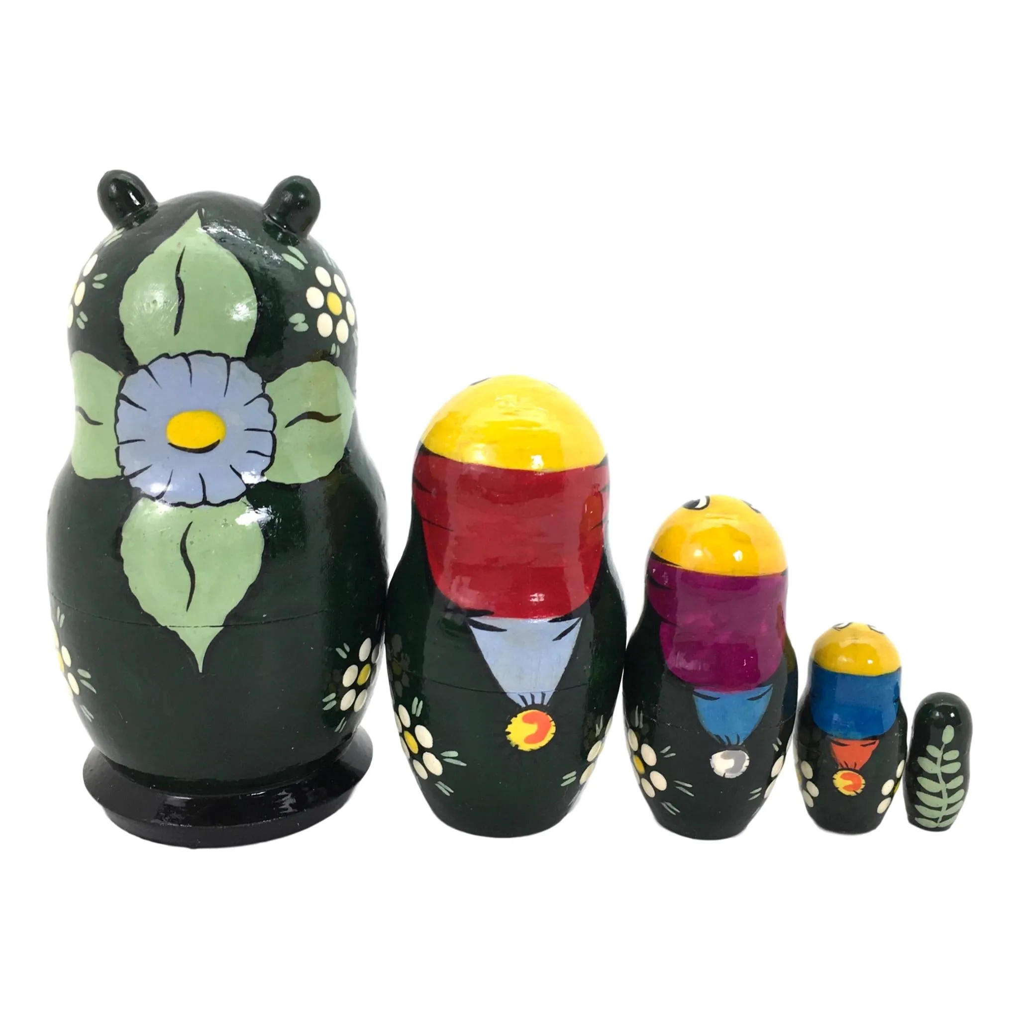 Frog Family Russian Dolls