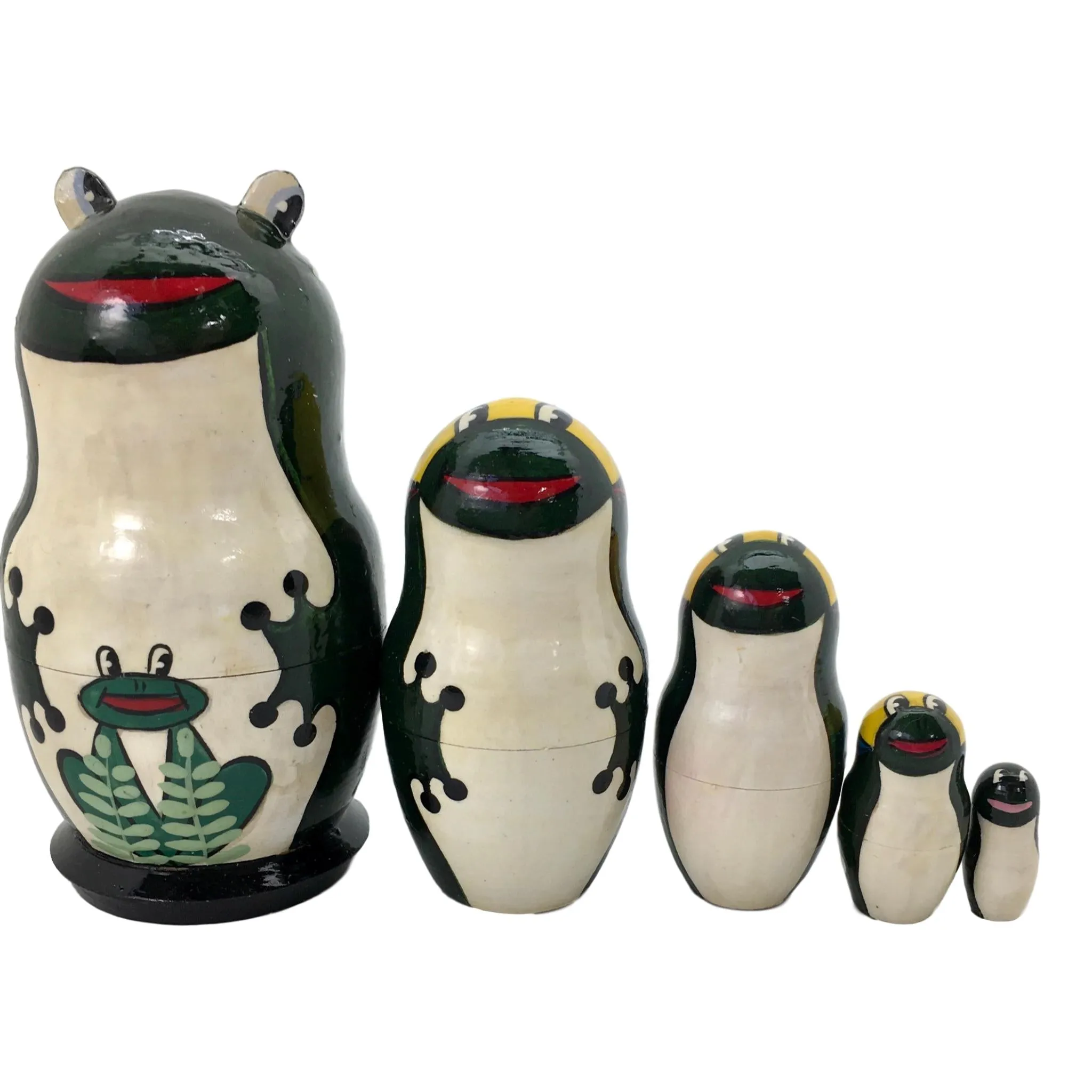 Frog Family Russian Dolls