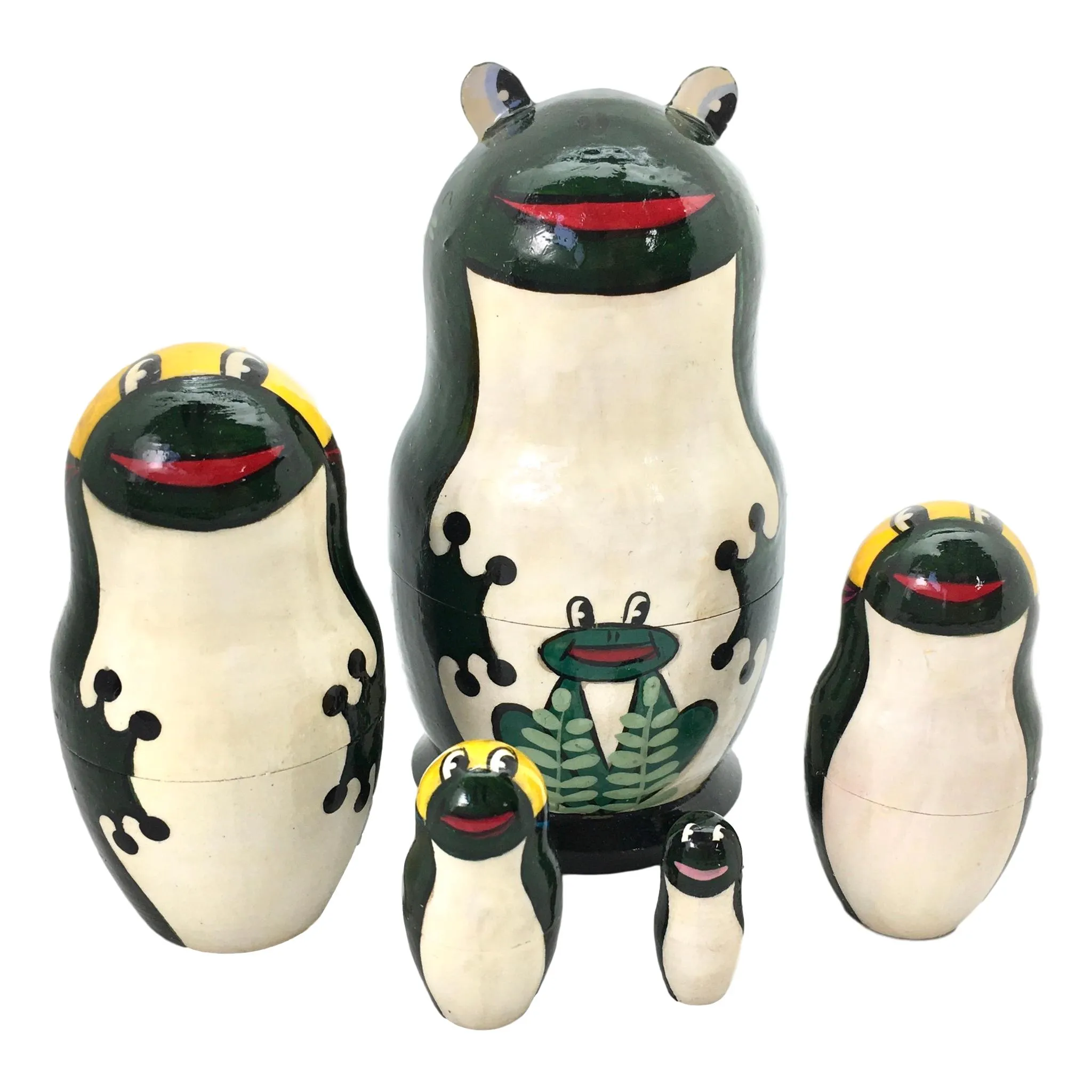 Frog Family Russian Dolls