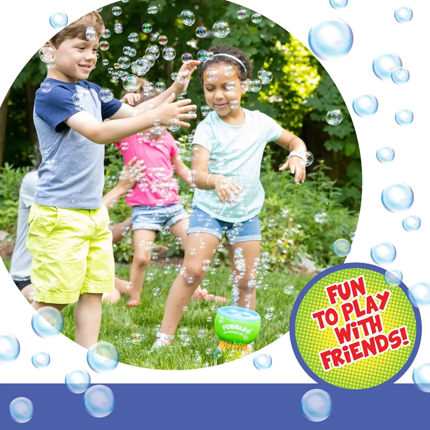 Fubbles NO Spill Funfiniti Bubble Machine