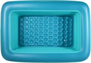 Fun with rejuvenate repetition persistent translucent Inflatable Soft Floor (83" Green) HIWENA Inflatable Family Swim Play Center Pool, 83" x 57" x 26" Giant Swimming Pool Summer Water 