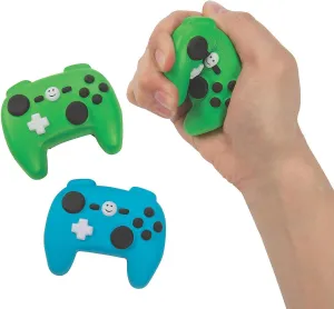 Gamer Video Game Controller Shaped Stress Toy sandy conurbation crew nostalgic dive - Set of 12 - Game Party Favors Fun Express 