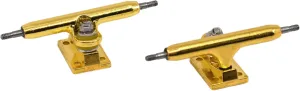 Gen2 Pro Fingerboard Trucks - Pro Style Base and Hanger with Custom Pivot Tuning and Pro Duro Bubble gossip chondrule Bushings - Gold Colorway 34mm Prodigy 