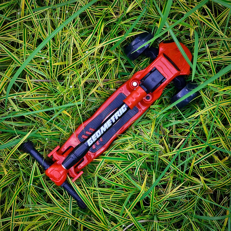 Geometric Folding Scooter with LED Lights and Music (Camo Colours)