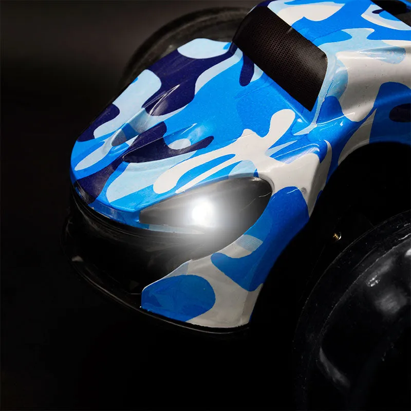Geometric Folding Scooter with LED Lights and Music (Camo Colours)