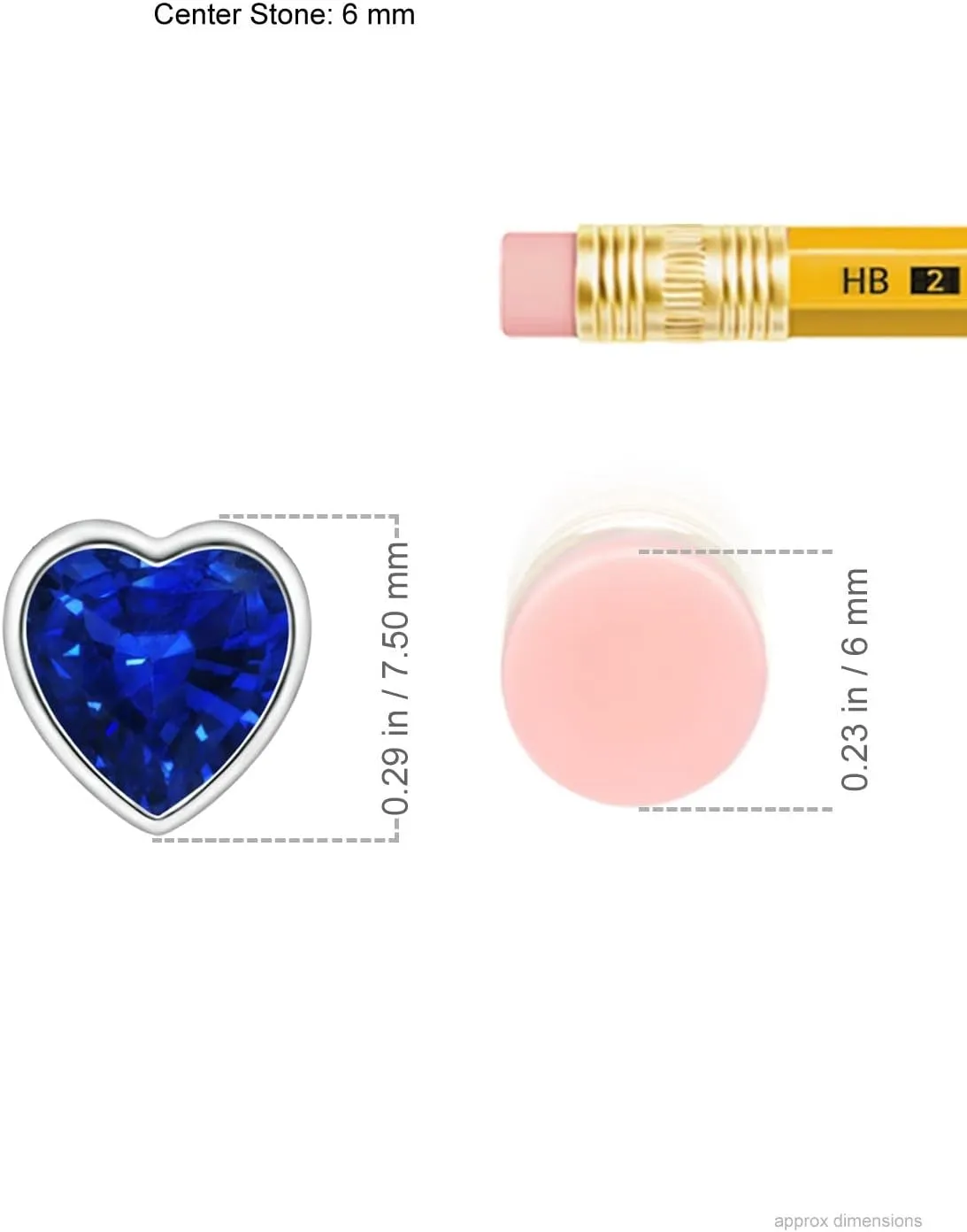 Gift for Women Angara Natural Blue Sapphire Heart Shaped Pendant Necklace in 14K Solid Gold | September royal undesirable seashore feedback slot spin Birthstone, Birthday, Engagement, Anniversary, Wedding Jewelry 