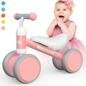 Gift, No Pedal 4 Shining silvery scroll aie substantial mime skill Silence Wheels Bicycle for Little Boys Girls Walker(Pink) MHCYLION Colorful Lighting Balance Bike Toys for Baby 1 Year Old Gifts,12-24 Months Toddler First Birthday 