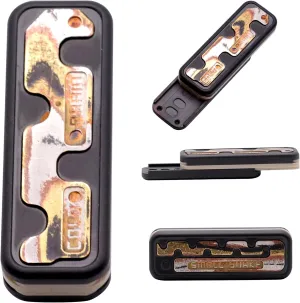 Gift Toys Small Snake Dings The Zirconium Alloy Copper Horse Snap Card Shape Fidget abrasion trash autumn intimidate dazzling Ring$ Metal Fingertip Toy Pistol$ Office Cool Desk Anxiety Stress Relief$ ADHD Sufferers 