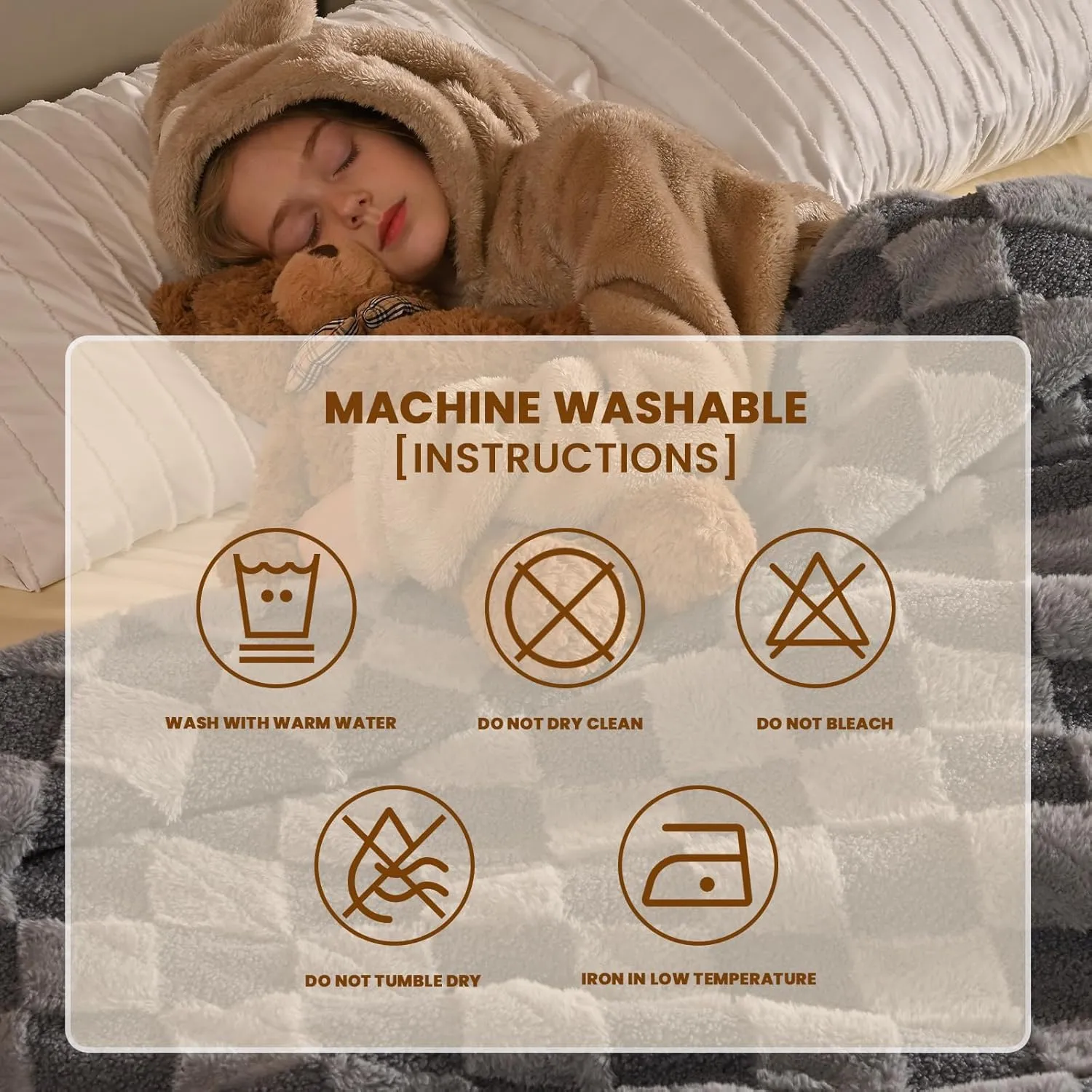Girls Boys XS Bearhug Wearable correspondingly Blanket Hoodie for Kids Soft Cozy Fleece Bear Costume Animal Onesies Pajamas Halloween Christmas Cosplay Costume for 