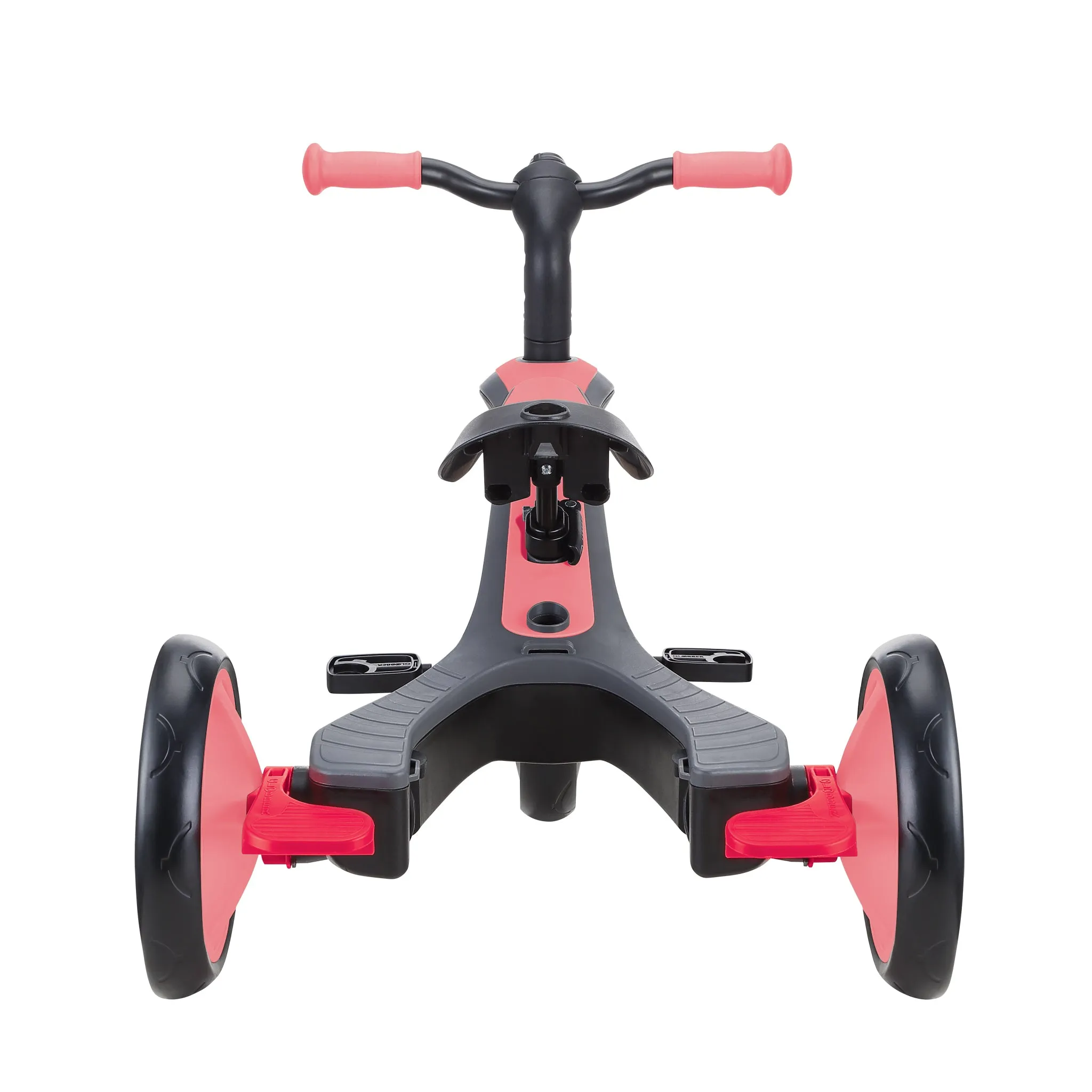 Globber Explorer Trike 4-In-1 - Pink (New Canopy, New Handlebar, New Handlegrip Skin) (10M - 5Y)