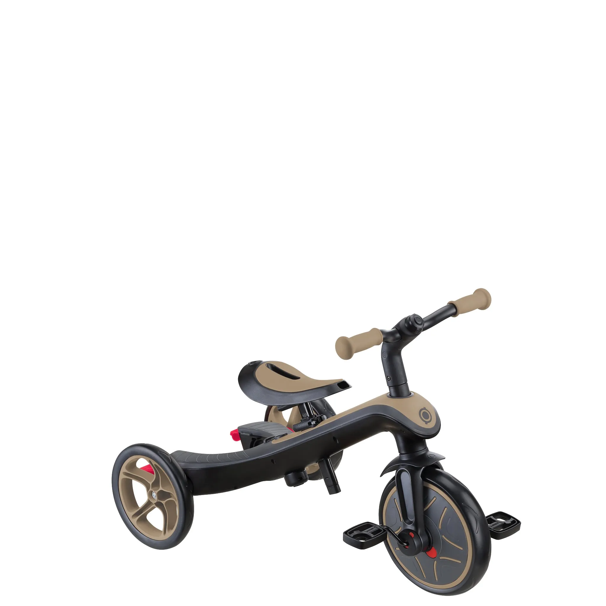 Globber Explorer Trike 4-In-1 - Sand (New Canopy, New Handlebar, New Handlegrip Skin) (10M - 5Y)