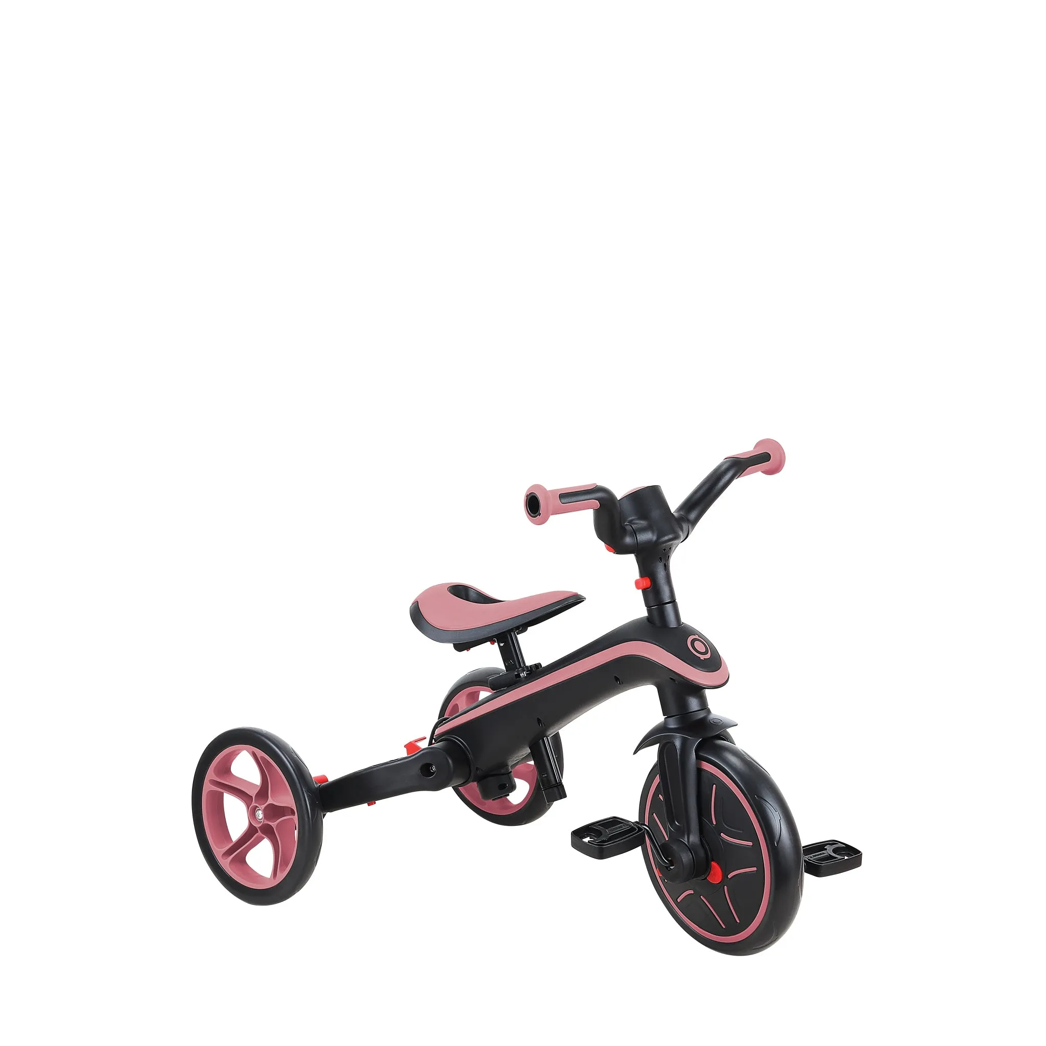 Globber Explorer Trike Foldable 4-In-1 - Pink (10M - 5Y)