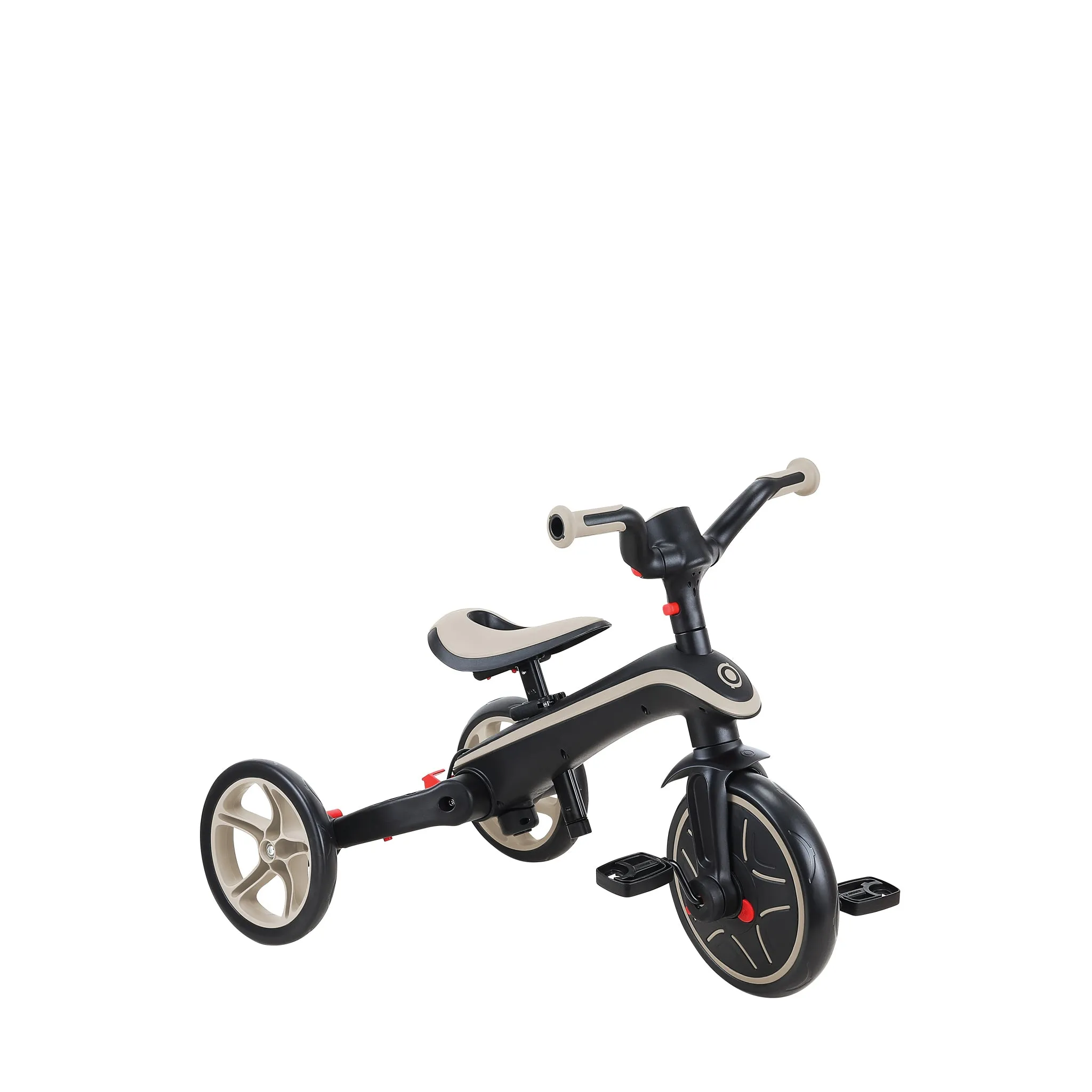 Globber Explorer Trike Foldable 4-In-1 - Taupe (10M - 5Y)
