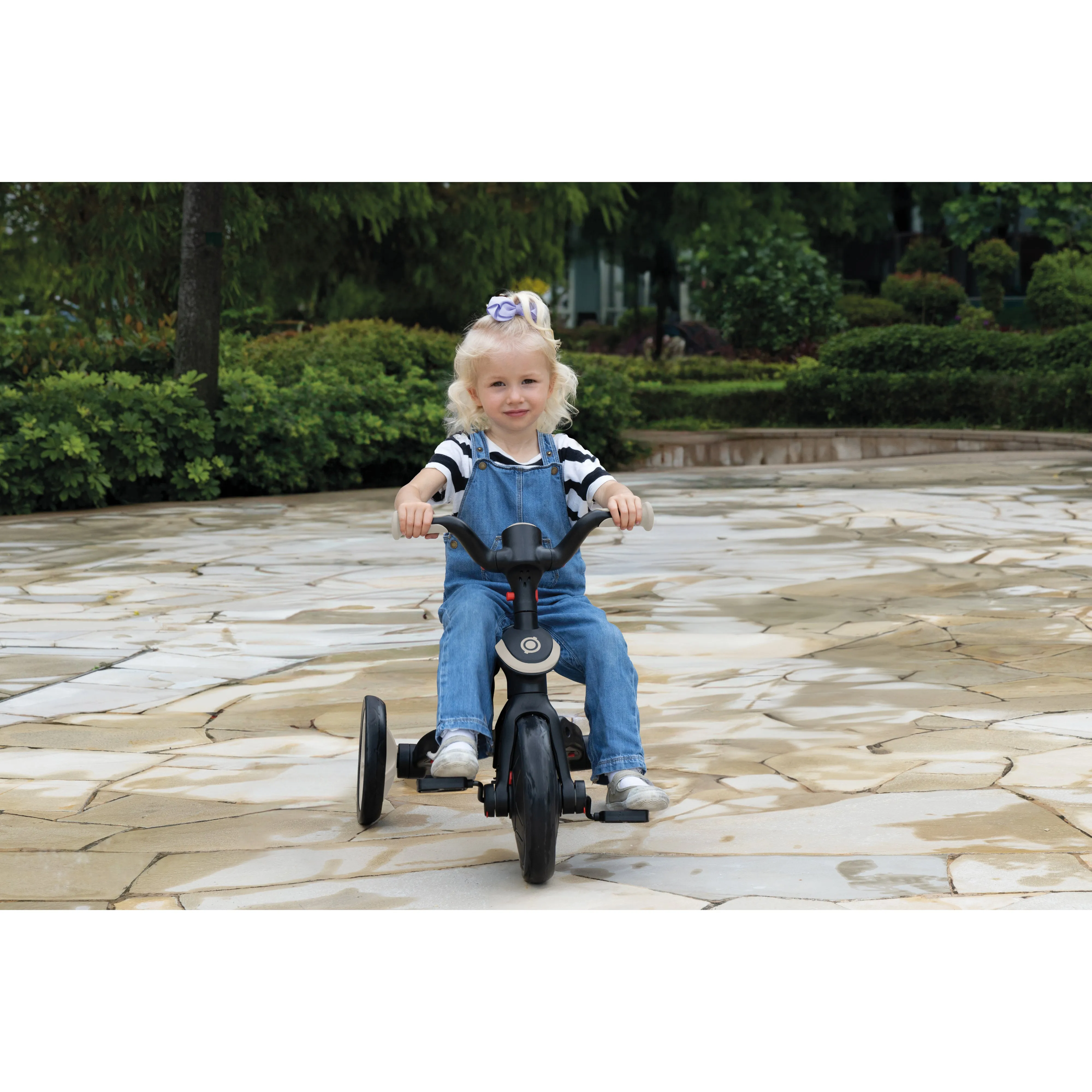Globber Explorer Trike Foldable 4-In-1 - Taupe (10M - 5Y)