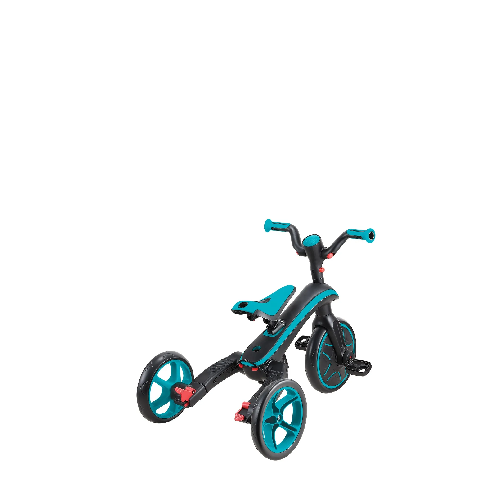 Globber Explorer Trike Foldable 4-In-1 - Teal (10M - 5Y)