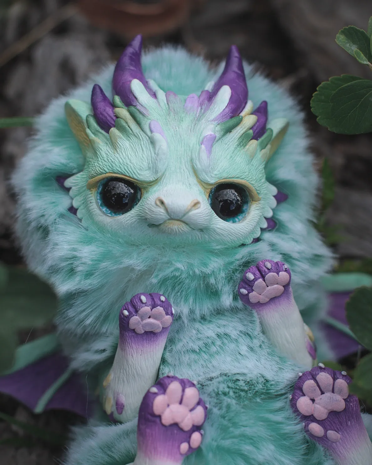 Grumpy dragon– Mint