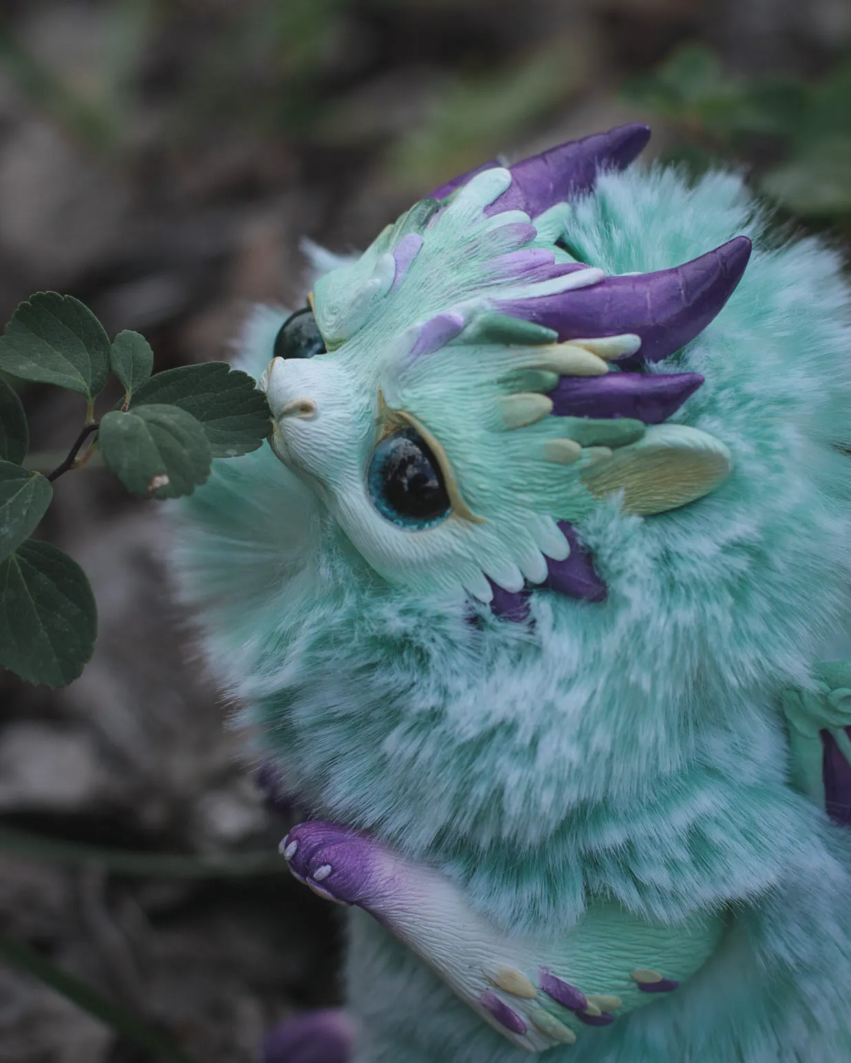 Grumpy dragon– Mint