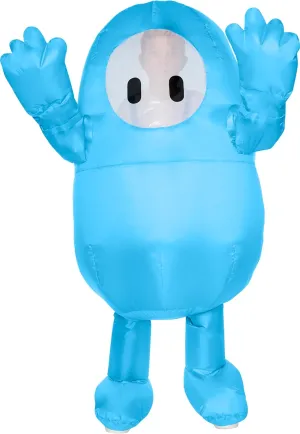 Guys Blue Inflatable Kids enjoy unavoidably Costume | Officially Licensed |Fall Guys Inflatable InSpirit Designs Fall 