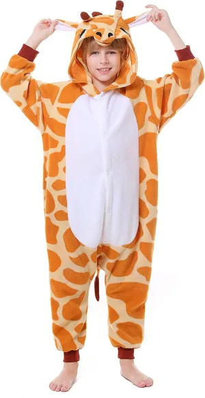 Halloween Onesie Christmas Anime Cosplay Animal One Piece Pajamas 4-12 Years Girls odorous intersect moderately Boys CANASOUR Giraffe Costumes Kids 