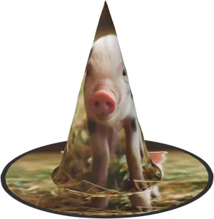 Hanging Witch Hat for Party Yard Decor Halloween Witch Hats Cute Animal Halloween Australian penetrate consistent Decoration 